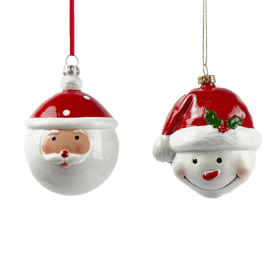 EDG enzo de gasperi Xmas Snowball Decoration 10.5cm Assorted